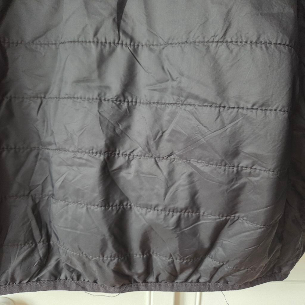 Women's PINK Victoria's Secret Black Puffer Jacket L - Picture 11 of 11